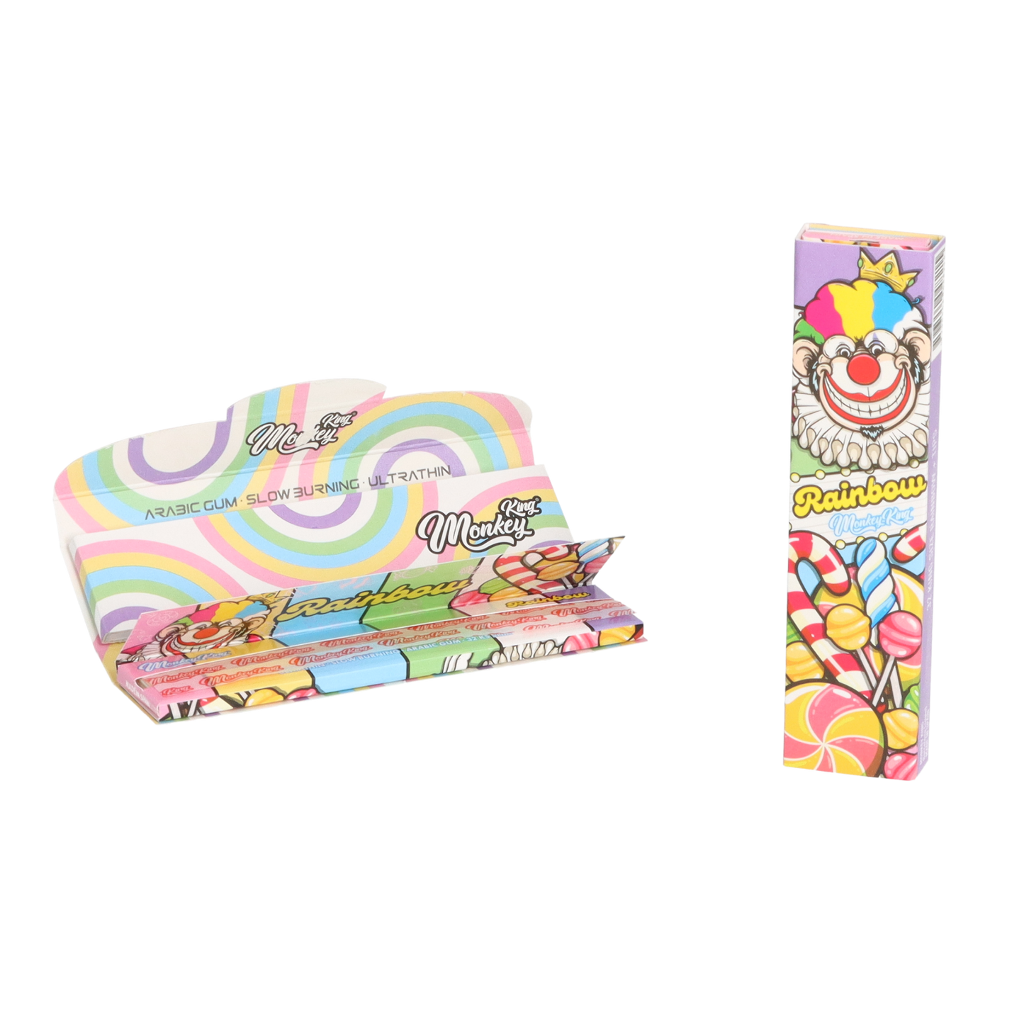 Monkey King Rainbow Longpaper mit Tips - farbig