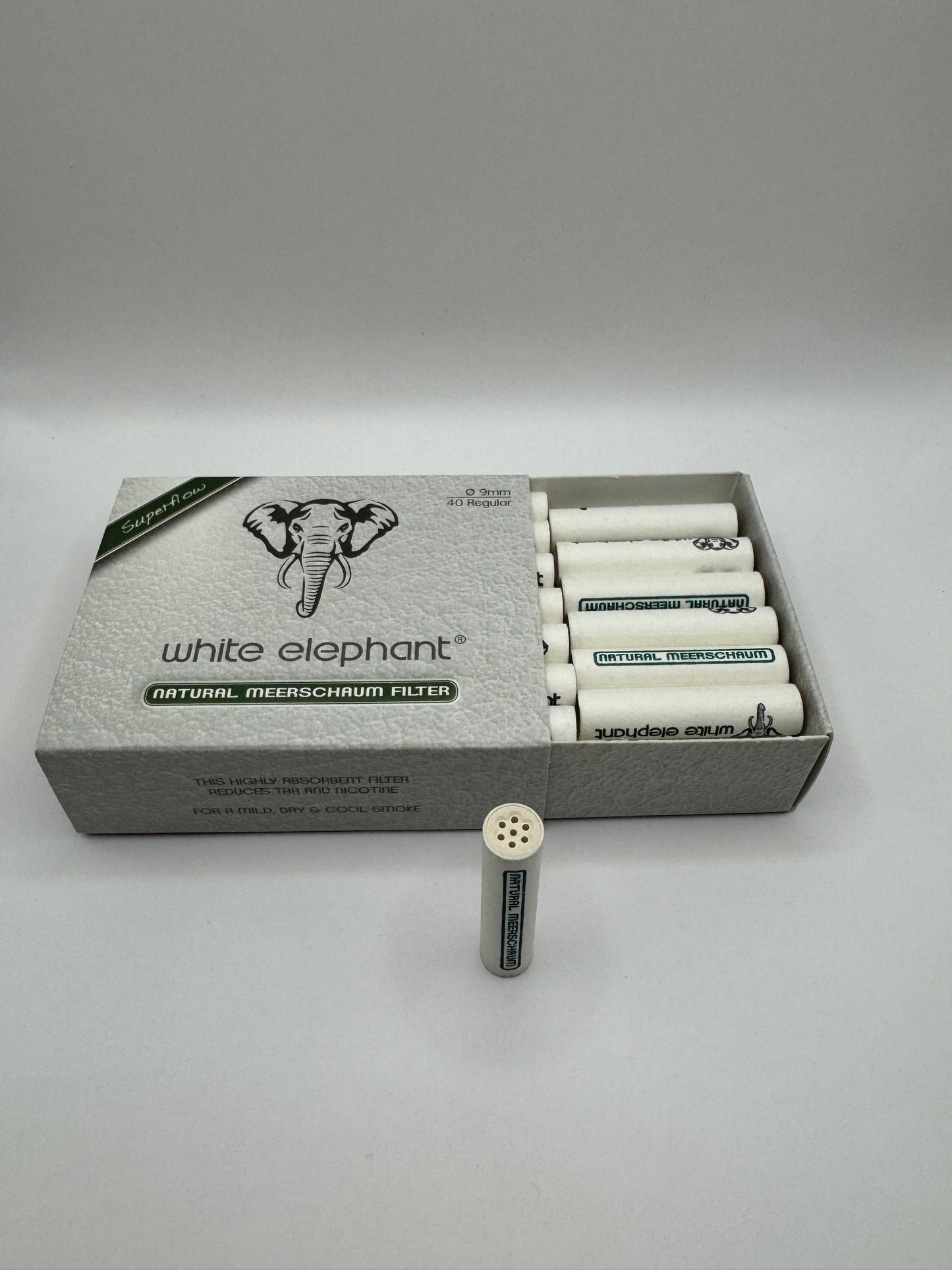 Meerschaum Filter - White Elephant 9mm