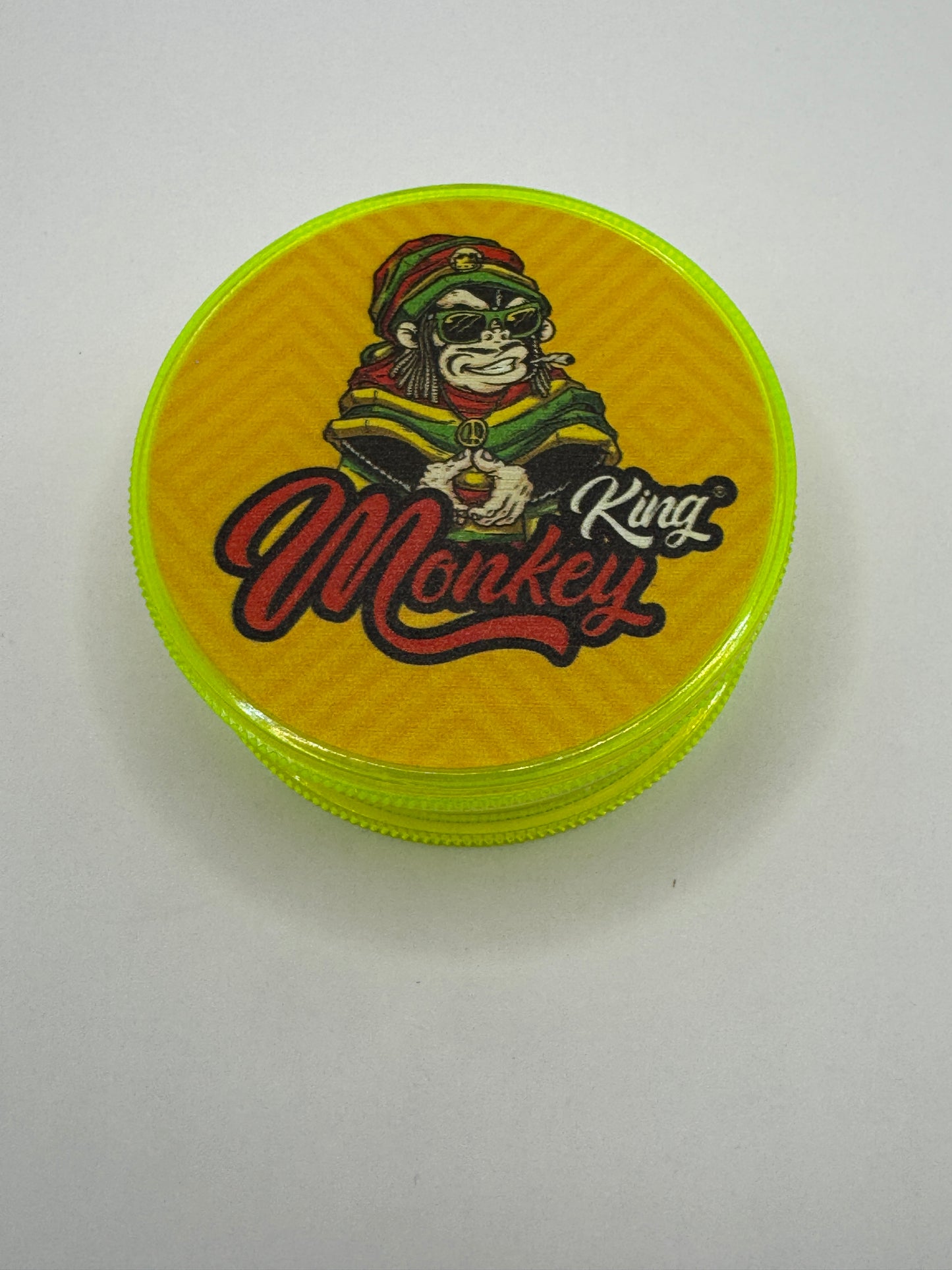 Grinder Plastik - Jamaika Monkey 3tlg