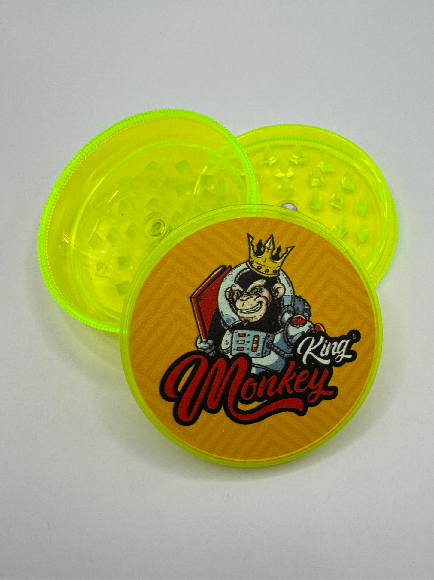 Grinder Plastik - Monkey King Logo