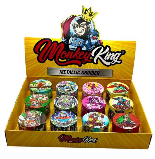 Metallgrinder Monkey King mit Sieb