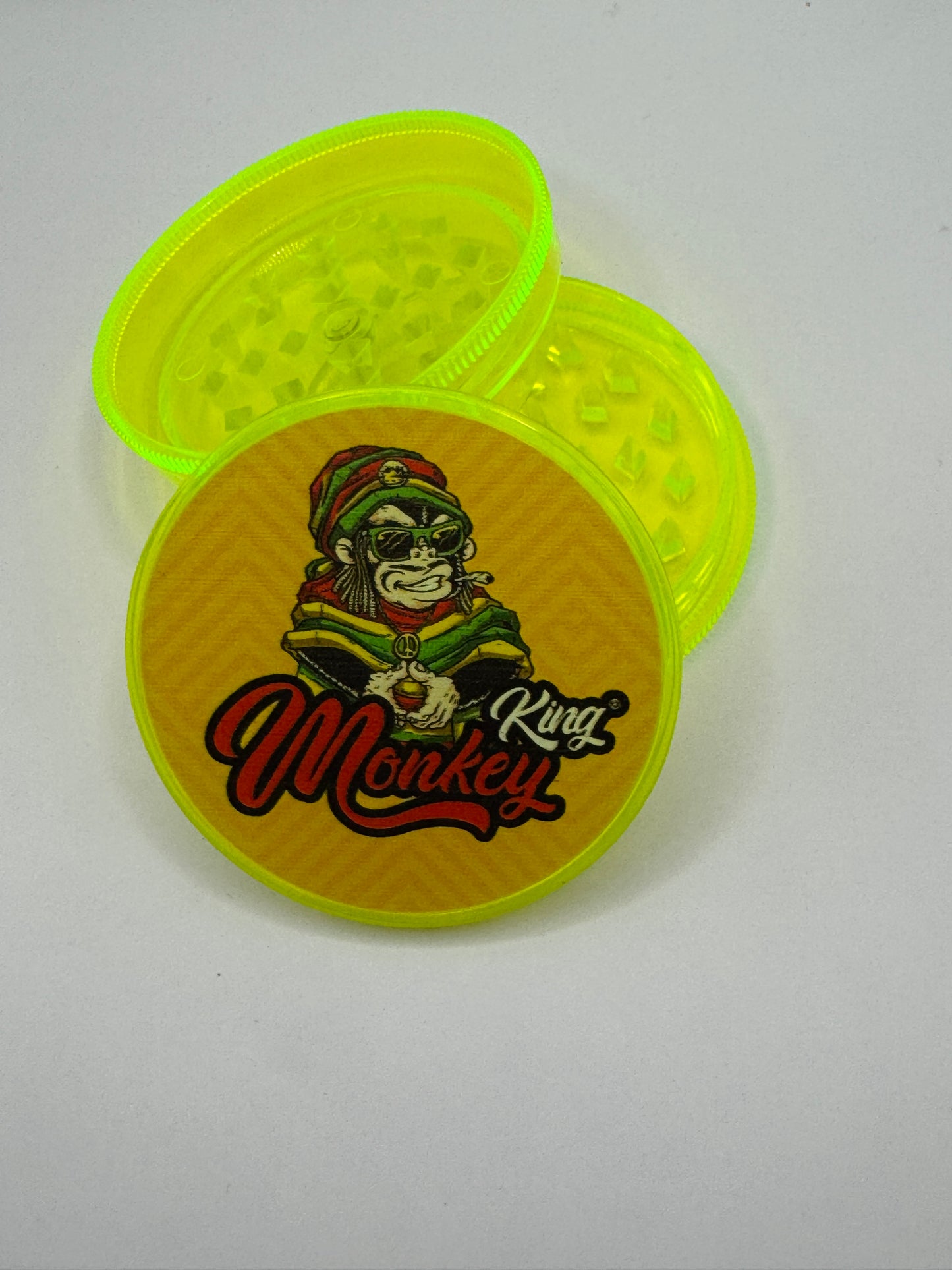 Grinder Plastik - Jamaika Monkey 3tlg