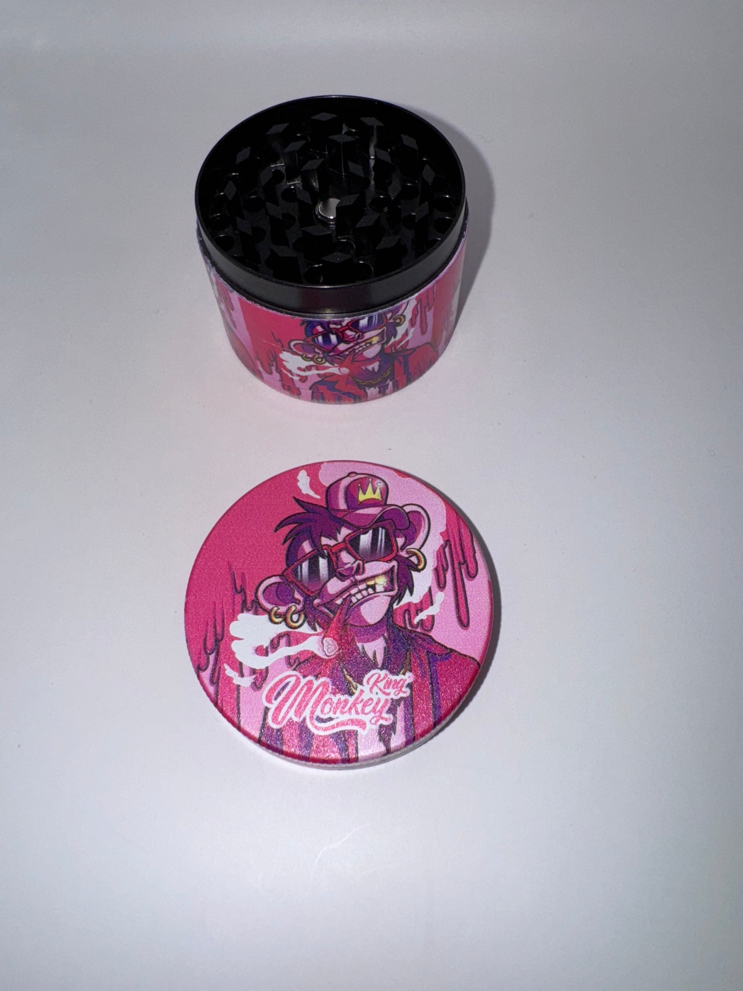 Grinder aus Metall - Pink HipHop