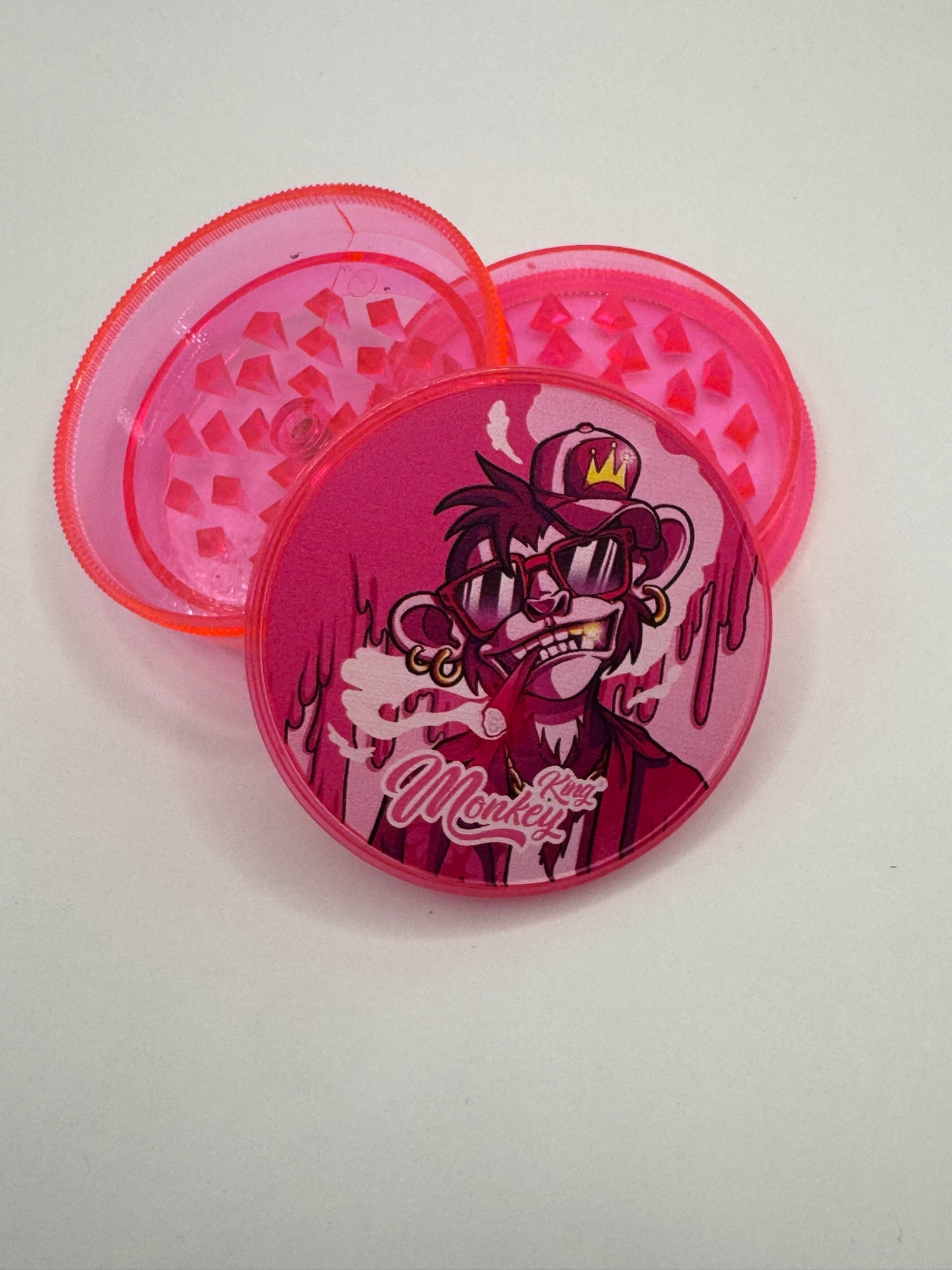 Monkey King Plastikgrinder 3tlg - Hip Hop Monkey