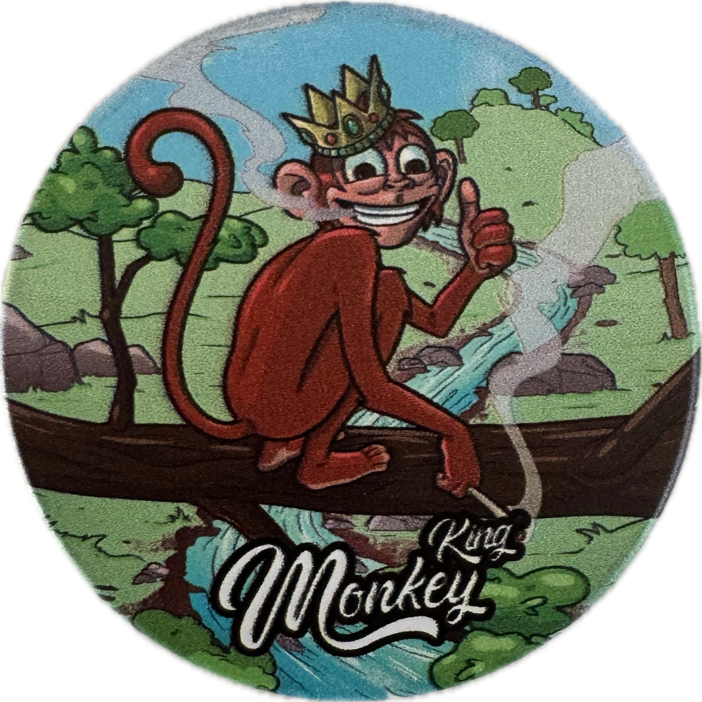 Grinder Metall - Smoking Monkey