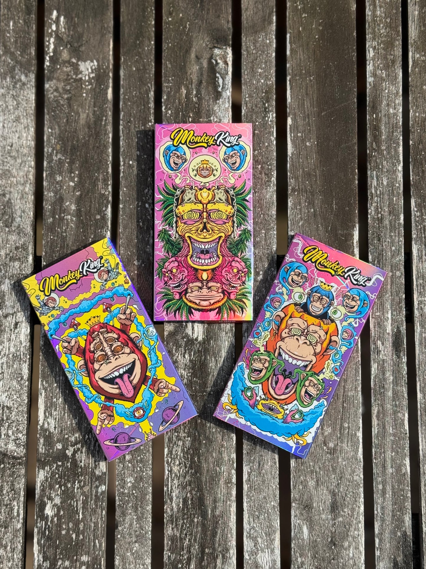 Monkey King Holo Pack + Tips mit Magnet & Bauschale