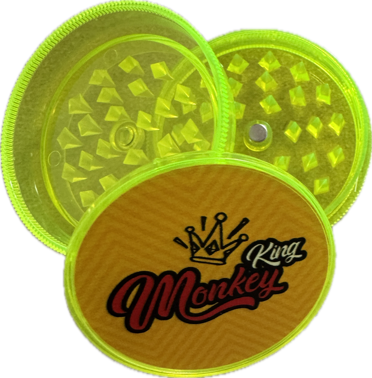 Grinder Plastik - Monkey King Logo