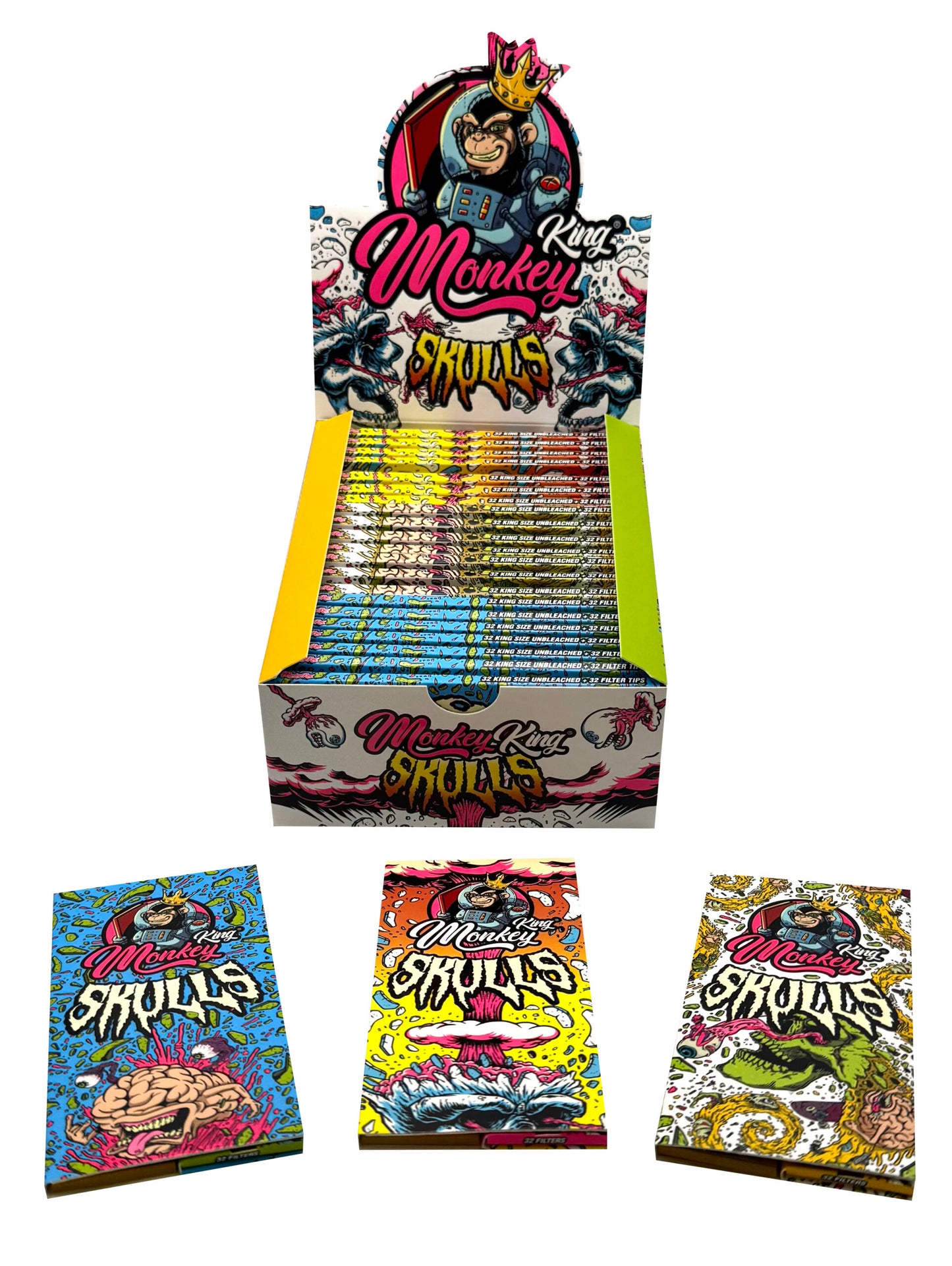 Longpaper mit Tips - Skull Design