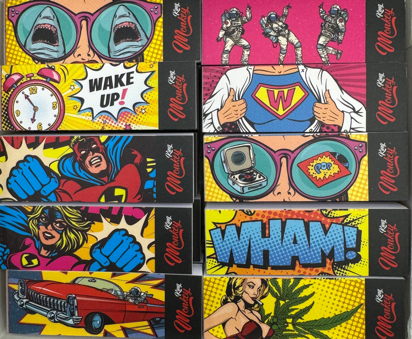 Filter Tip Block - Weiß (8 Motive)