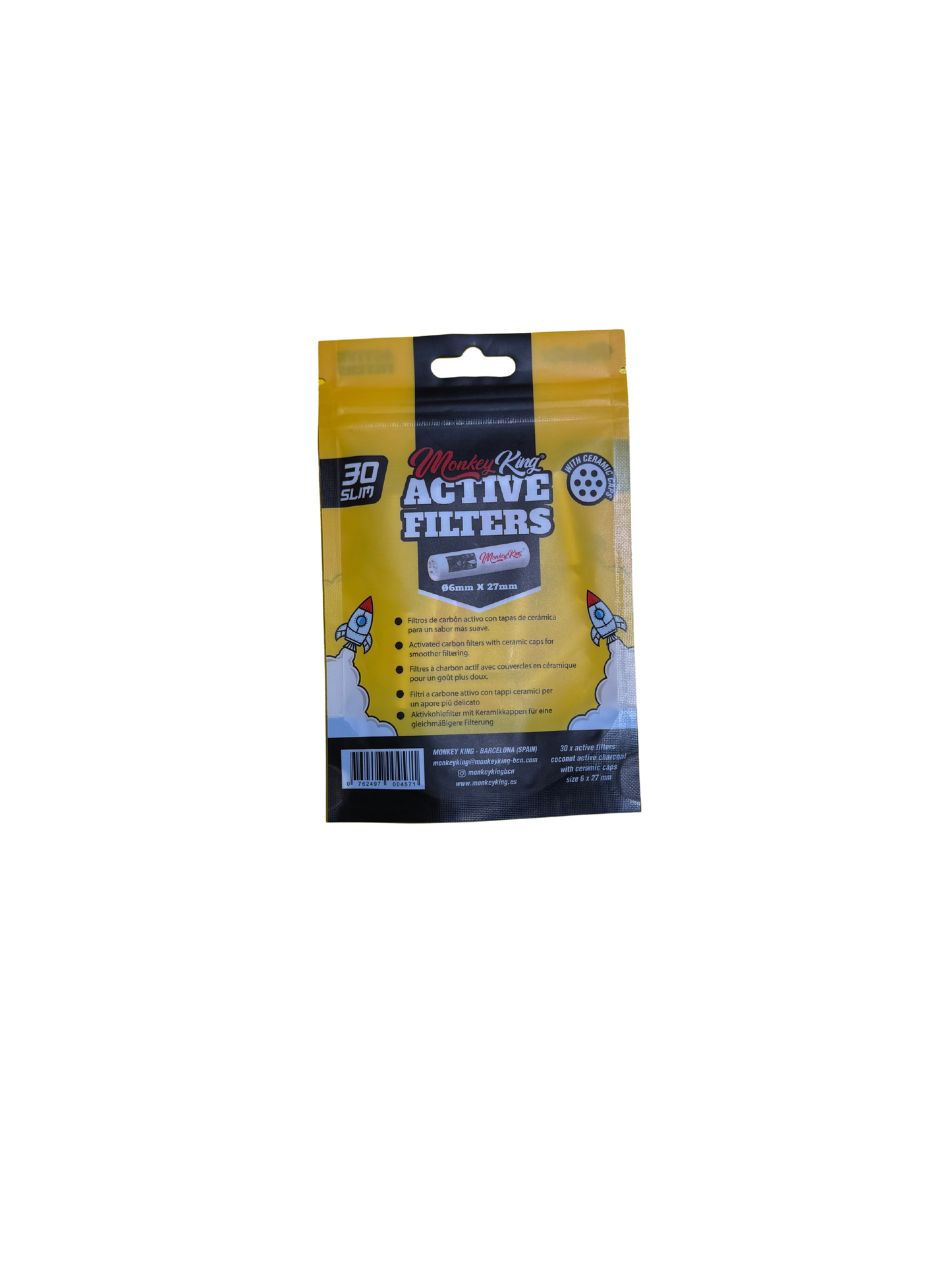 Aktivkohlefilter 6mm von Monkey King