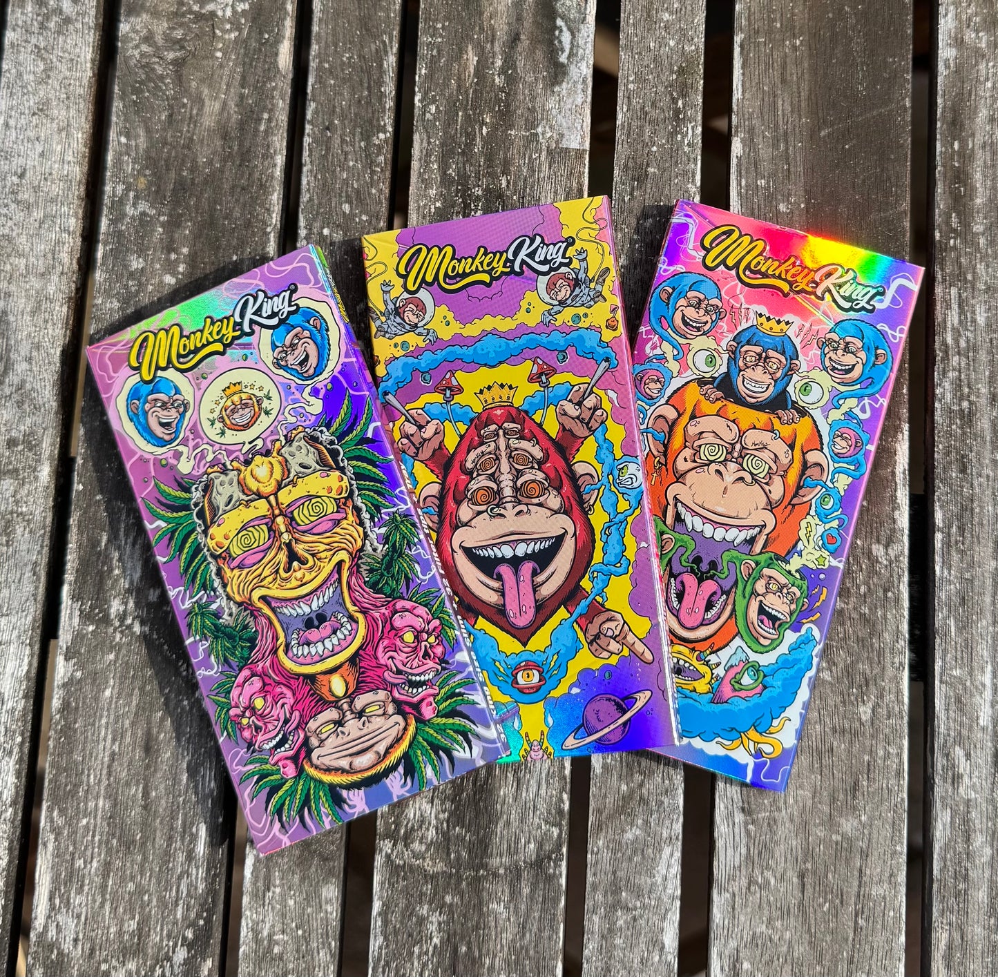 Monkey King Holo Pack + Tips mit Magnet & Bauschale