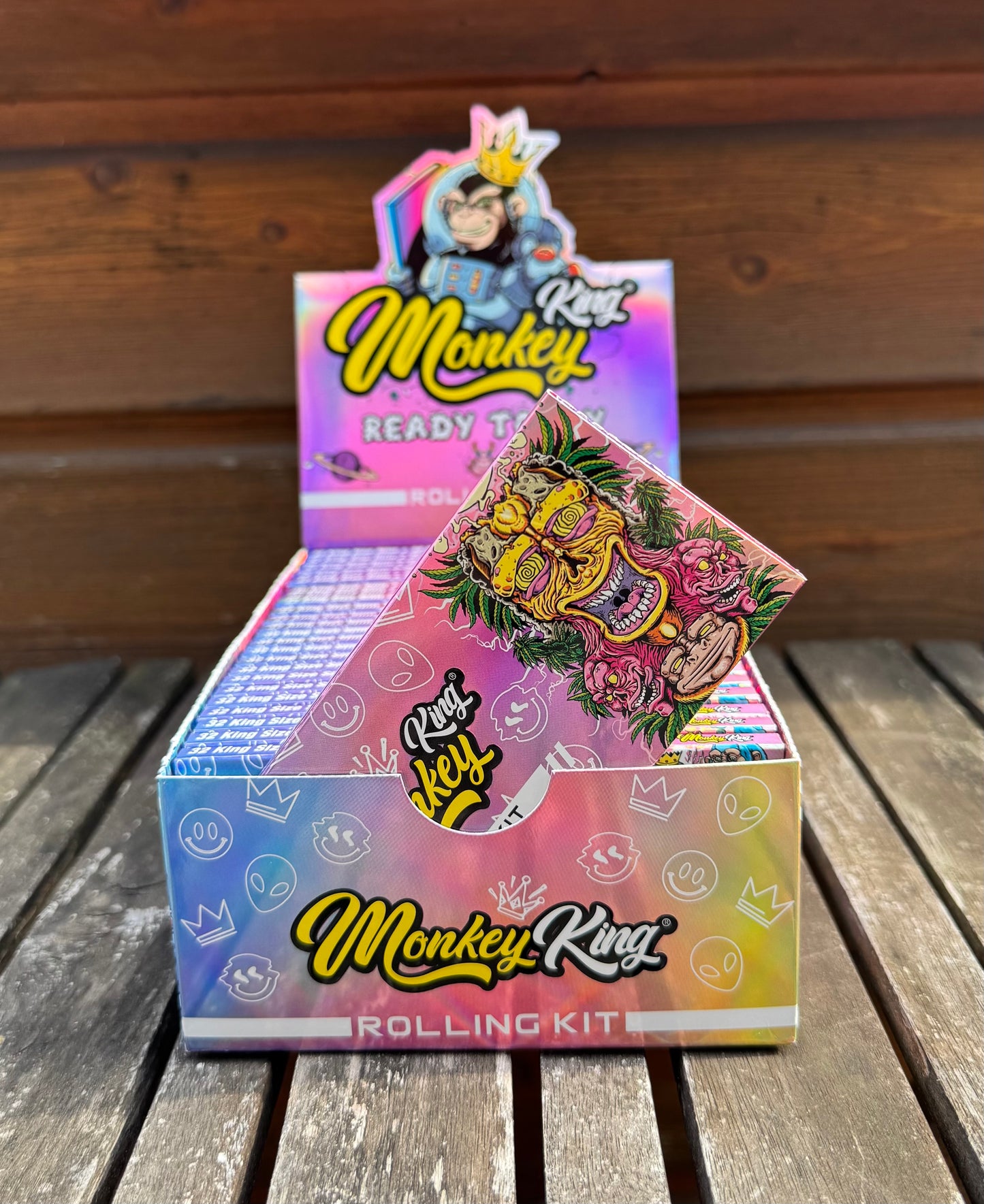 Monkey King Holo Pack + Tips mit Magnet & Bauschale