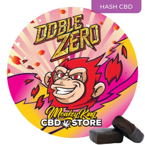 Double Zero CBD Hash 3x Gefiltert 2g - Sativa 22%