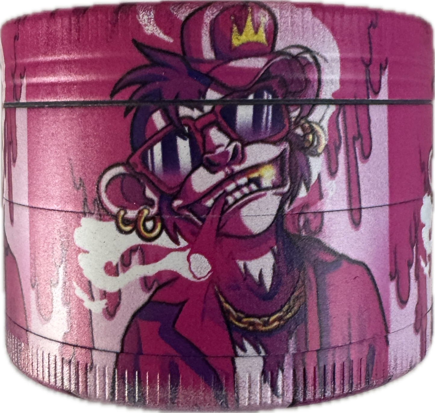Grinder aus Metall - Pink HipHop