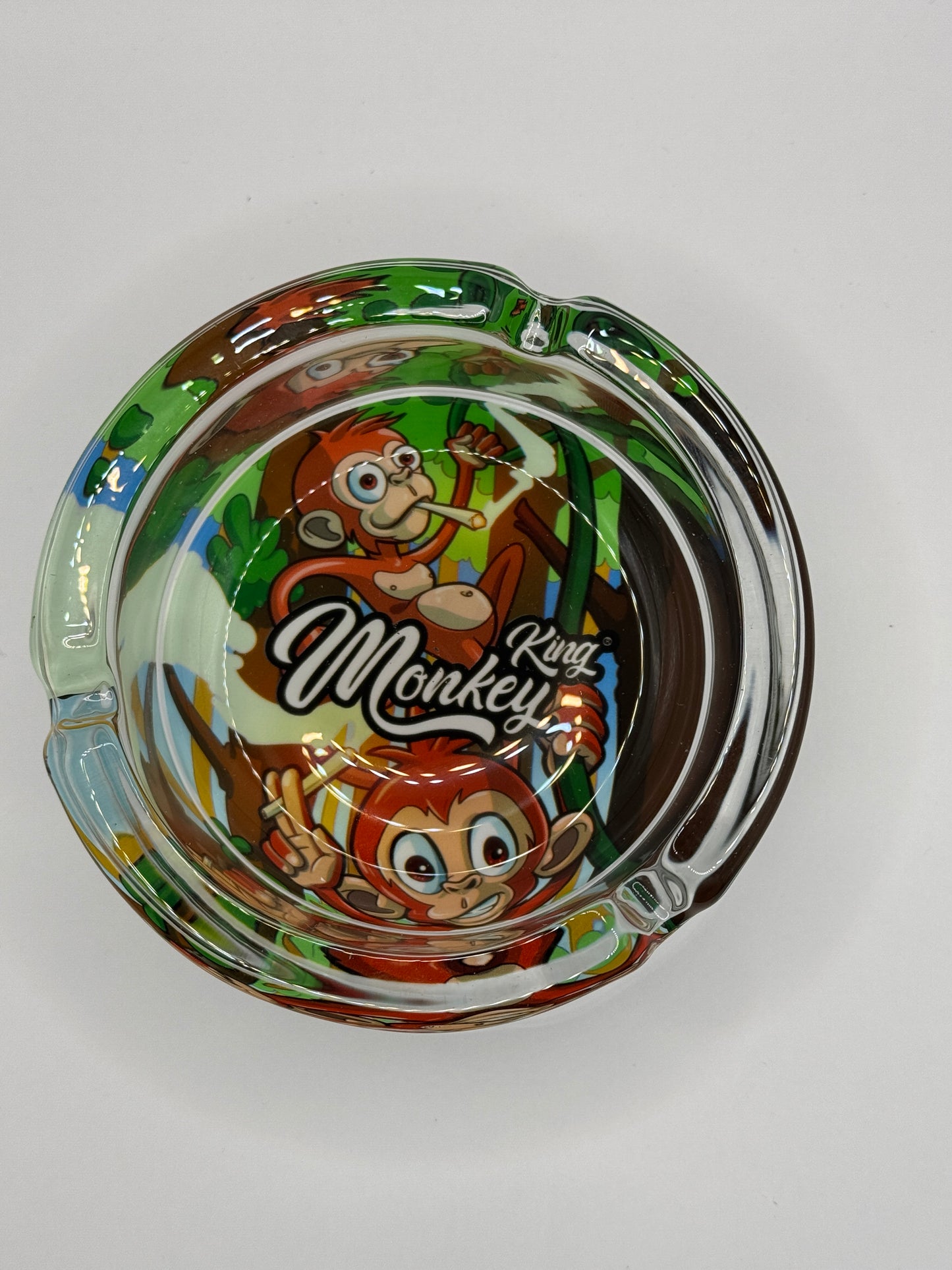 Monkey King Aschenbecher Glas - Two Monkey Bros