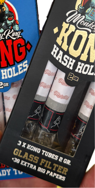 Hash Holes / Donut Cones mit Glas Filter - Reuse