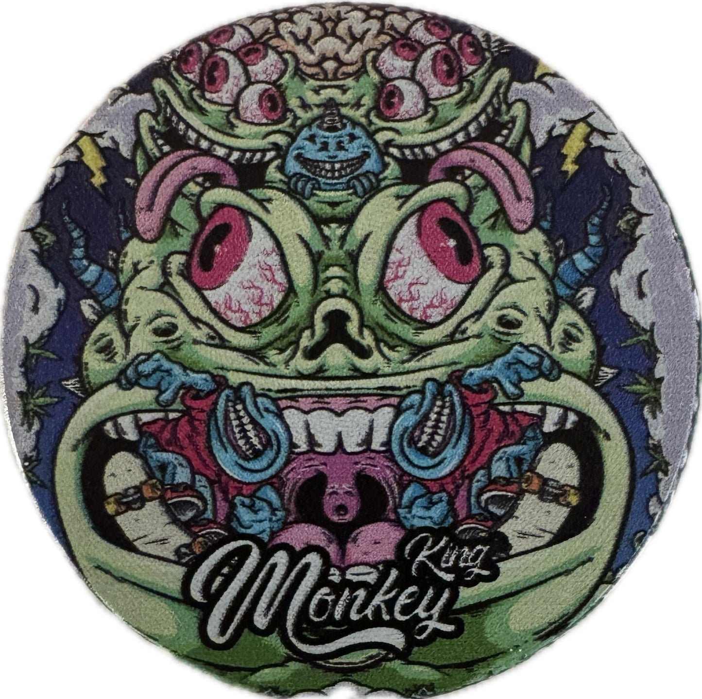 Grinder aus Metall - Monster Design